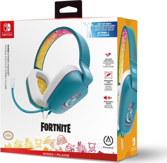 Picture of Suchawki PowerA PowerA SWITCH Suchawki przewodowe FORTNITE Llambro