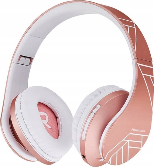 Изображение Suchawki PowerLocus Suchawki bezprzewodowe dla dzieci PowerLocus P2 (róowo-zote)
