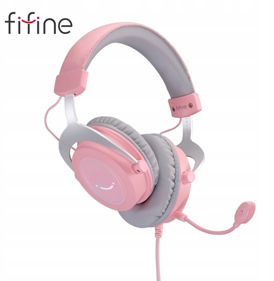 Picture of Suchawki studyjne nauszne FIFINE H3P AmpliGame RGB z mikrogonem studyjne