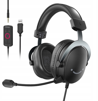 Attēls no Suchawki studyjne nauszne Fifine H9 z mikrogonem studyjne nauszne