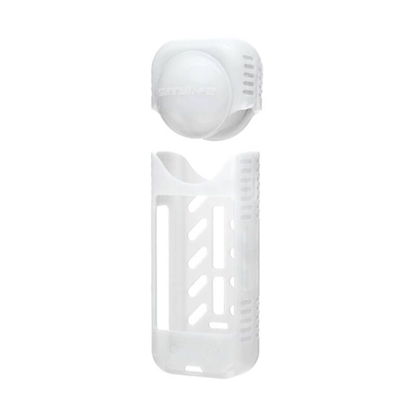 Attēls no Sunnylife Silicone protective case + lens cover Sunnylife for Insta360 X4 (white)