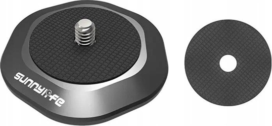 Picture of SunnyLife Uchwyt Magnetyczny Mocowanie Pytka Na Magnes Do Kamery Aparatu Gimbala Telefonu Na Gwint 1/4"" / Dz753-d