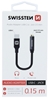 Picture of Swissten USB-C to Jack 3.5mm Audio Adapter for phones 15 cm