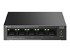 Picture of Switch|TP-LINK|LS105GP|PoE+ ports 4|LS105GP