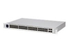 Picture of Switch|UBIQUITI|USW-48-POE|Type L2|Rack|48x10Base-T / 100Base-TX / 1000Base-T|4xSFP|PoE ports 32|195 Watts|USW-48-POE