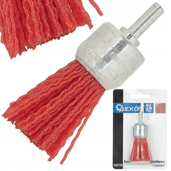 Изображение Szczotka druciana pdzelkowa nylon trzpie  24mm (200)