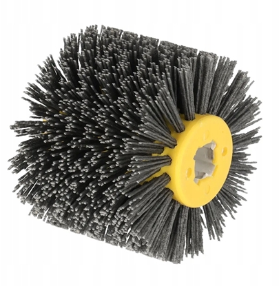 Attēls no Szczotka nylonowa do satyniarki 120x100mm, gr 240