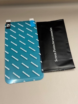 Attēls no Szko Hybrydowe 9H MONSTELO do iPhone 14 + Zestaw do Montau 10szt