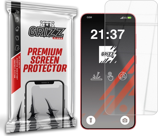 Picture of Szko hybrydowe GrizzGlass HybridGlass do Samsung Galaxy S25 Plus