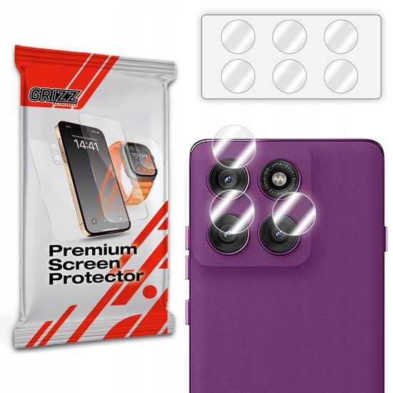 Picture of Szko na aparat GrizzGlass HybridGlass Camera do Motorola Edge 60 Pro