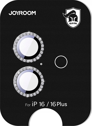 Attēls no Joyroom Szko ochronne JR-MSJ0271 na obiektywy iPhone 16/16 Plus - czarne