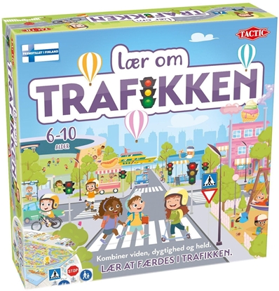 Attēls no Tactic Games - Let´s learn Traffic Game(DK59752)