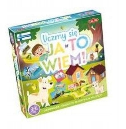 Picture of Tactic Uczmy si: Ja to wiem! gra edukacyjna 59833 TACTIC