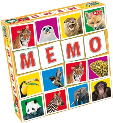 Picture of Tactic Wildlife Memo, Card Game, Matching, 3 yr(s)
