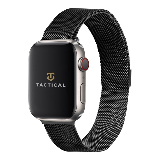 Picture of Tactical - Tactical 333 Loop Magnetic Stainless Steel Band for Apple Watch 1/2/3/4/5/6/7/8/9/SE 38/40/41mm Black