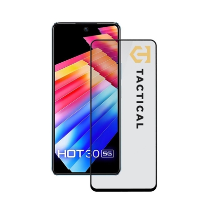 Изображение Tactical - Tactical Glass Shield 5D for Infinix Hot 30 5G Black