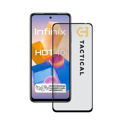 Attēls no Tactical - Tactical Glass Shield 5D for Infinix Hot 40i Black