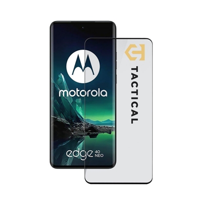 Attēls no Tactical - Tactical Glass Shield 5D for Motorola Edge 40 Neo Black