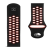Picture of Tactical 20mm Double Silicone Watch Band Black Red
