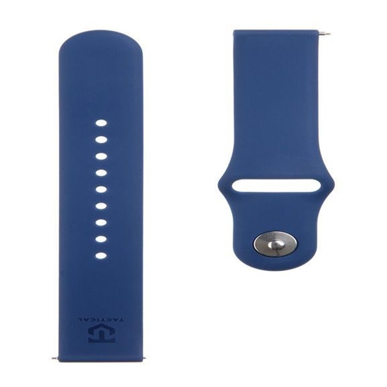 Picture of Tactical 20mm Silicone Watch Strap Dark Blue