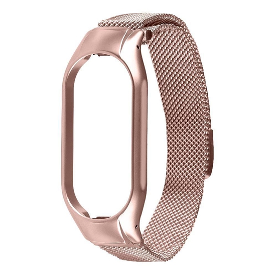 Picture of Tactical Xiaomi Loop Magnetic Steel Band Mi Band 7 Rose