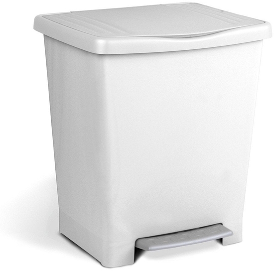 Picture of TATAY Pedal Bin Millenium 23L white 8411801101414