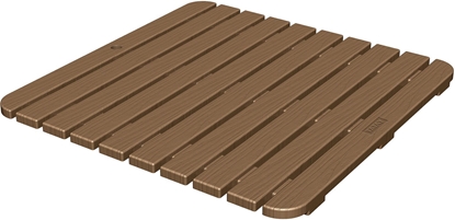 Picture of TATAY Shower tray 55x55cm/brown 1555300