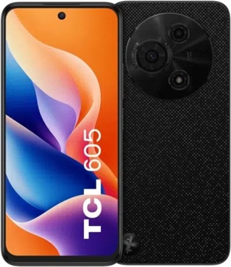 Изображение TCL 605 17 cm (6.7") Dual SIM Android 15 4G USB Type-C 8 GB 256 GB 5200 mAh Czarny
