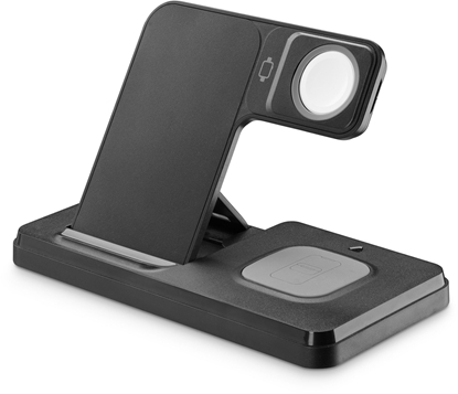 Attēls no Tech Pop 8018080485701 stacja dokujca Smartwatch/Smartphone Czarny