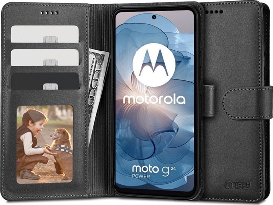 Picture of Tech-Protect Etui Tech-Protect Wallet Motorola Moto G24 / G24 Power / G04 Black