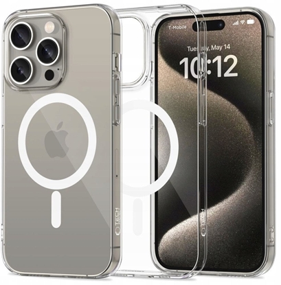 Attēls no TECH-PROTECT FLEXAIR MAGSAFE IPHONE 15 PRO CLEAR