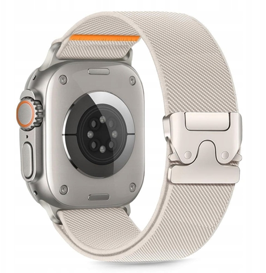 Picture of TECH-PROTECT NYLON CLASP APPLE WATCH 6 / 7 / 8 / 9 / 10 / SE / ULTRA 1 / 2 (44 / 45 / 46 / 49 MM) TITANIUM