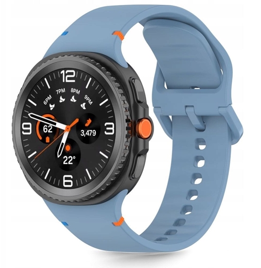 Picture of Tech-Protect Tech-Protect Silicone Strap for Samsung Galaxy Watch 40/44/46 mm - Blue