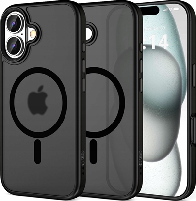 Attēls no Tech-Protect TECH-PROTECT MAGMAT MAGSAFE IPHONE 16 MATTE BLACK