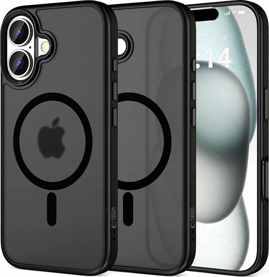 Picture of Tech-Protect TECH-PROTECT MAGMAT MAGSAFE IPHONE 16 MATTE BLACK