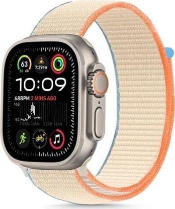 Picture of Tech-Protect TECH-PROTECT NYLON APPLE WATCH 6 / 7 / 8 / 9 / 10 / SE (40 / 41 / 42 MM) CREAM