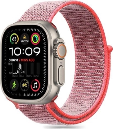 Picture of Tech-Protect TECH-PROTECT NYLON APPLE WATCH 6 / 7 / 8 / 9 / 10 / SE (40 / 41 / 42 MM) HOT PINK