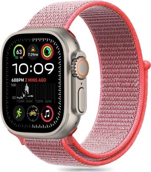 Picture of Tech-Protect TECH-PROTECT NYLON APPLE WATCH 6 / 7 / 8 / 9 / 10 / SE (40 / 41 / 42 MM) HOT PINK