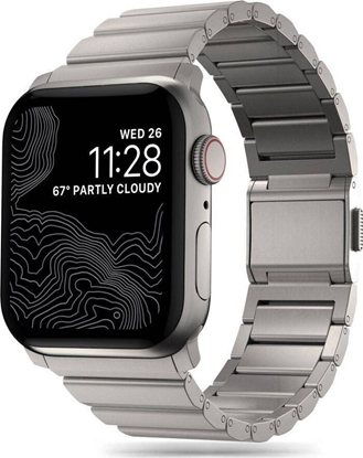 Attēls no Tech-Protect TECH-PROTECT STEELBAND APPLE WATCH 4 / 5 / 6 / 7 / 8 / 9 / SE / ULTRA 1 / 2 (42 / 44 / 45 / 49 MM) TITANIUM