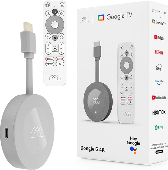 Изображение Telefon komórkowy Homatics Android SMART TV Dongle G 4K Android 11