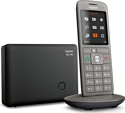 Picture of Telefon stacjonarny Gigaset Gigaset CL660 Telefon analogowy/DECT Nazwa i identyfikacja dzwonicego Antracyt