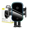 Изображение Telefona turētājs Baseus Smart Vehicle Bracket Wireless Qi 15W Black