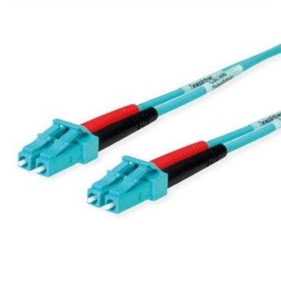 Picture of Telegaertner Telegärtner Telegartner - Patch- Cable - LC Multi- Mode (M) - LC Multi- Mode (M) - 2,0m - glass fiber - 50/125 Micrometer - OM3 - Aquamarin (L00871A0006)