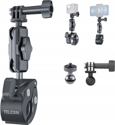 Picture of Telesin Imado Magic Arm TELESIN Uchwyt do GoPro HERO 11 10 9 BLACK / GP-HBM-003