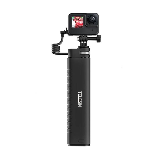 Picture of Selfie stick Telesin Selfie-stick z powerbankiem USB-C Telesin dla kamer sportowych / smartphone TE-CSS-001