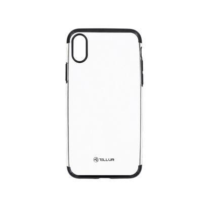 Picture of Tellur Apple Cover Silicone Electroplated for iPhone X/XS black