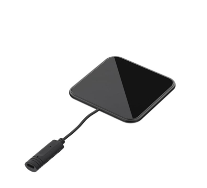 Picture of Tellur Qi Ultra-Slim Wireless Fast Charging Pad WCP03, 10W, Qi Certified, Tempered Glass Black