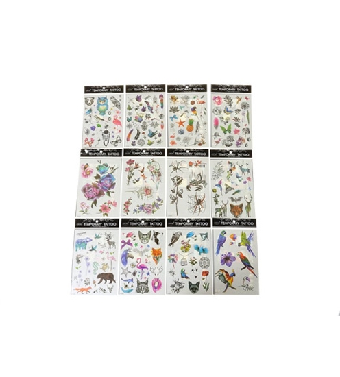 Picture of Tetovējumi dažādas 21x15 cm 568372