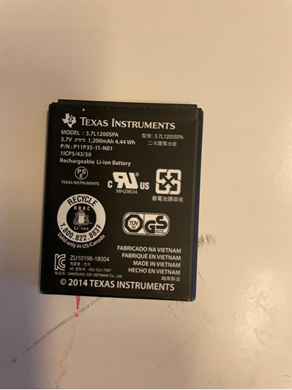 Picture of Texas Instruments Akku-Pack für TI-Nspire CX/ CX CAS Modelle N2BT-BKT-B Texas Instruments (N2BT-BKT-B)