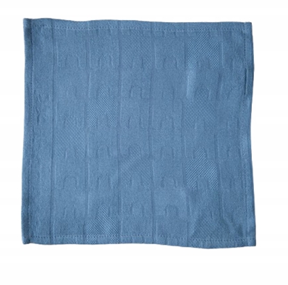 Picture of Texpol PIELUSZKA BAMBUSOWA 27X27CM 170G PUZZLE MIX JEANS W GAT.1